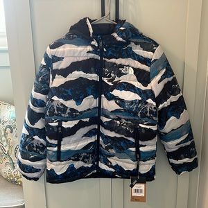 North Face Big Boys Reversible winter Jacket